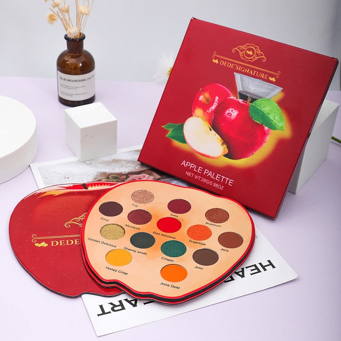 APPLE SHAPED EYESHADOW PALETTE