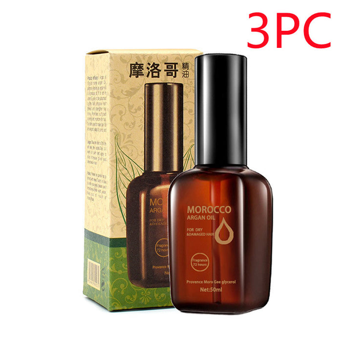 💎Argan Glow™ Leave-In Hair Repair Oil (Frizz Control & Deep Shine)