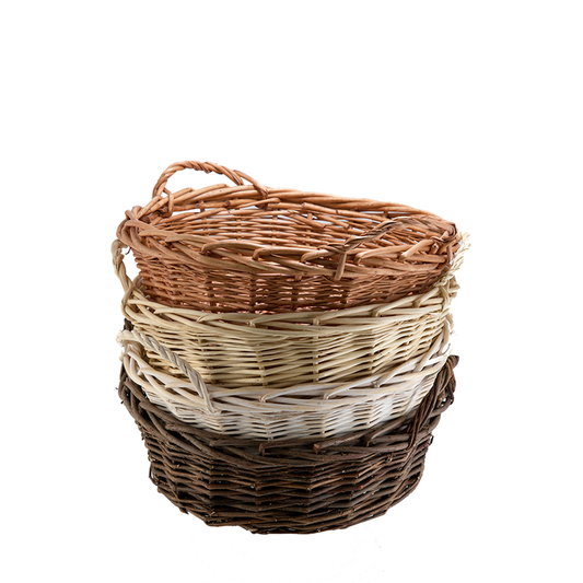 ARRANGEMENT BASKET ASSORTED COLORES, SET OF 4 - 12"