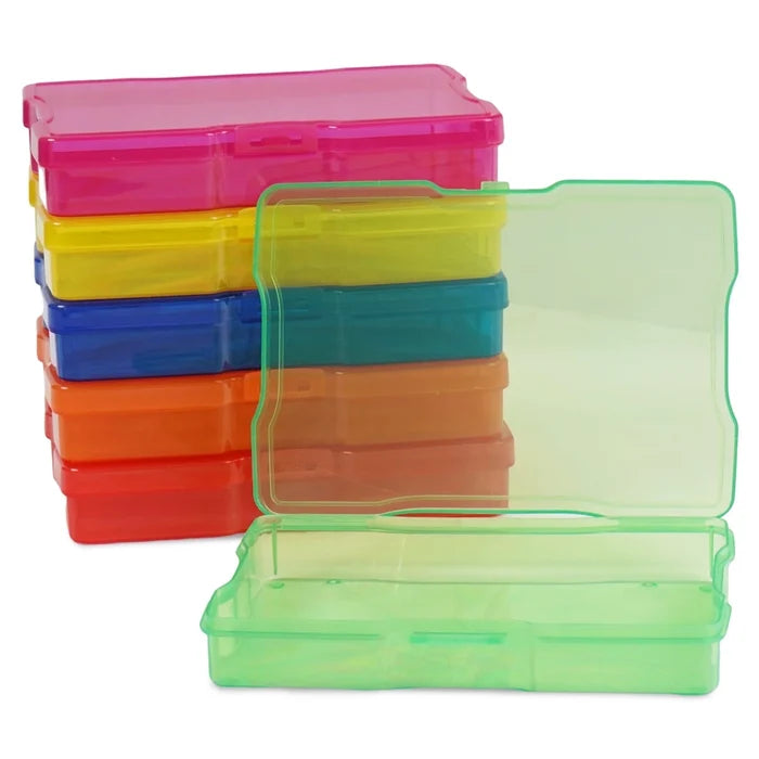 Artist Concepts Craft Storage Containers Art Supplies Stackable Storage Bins, Multicolor, 6 Pack