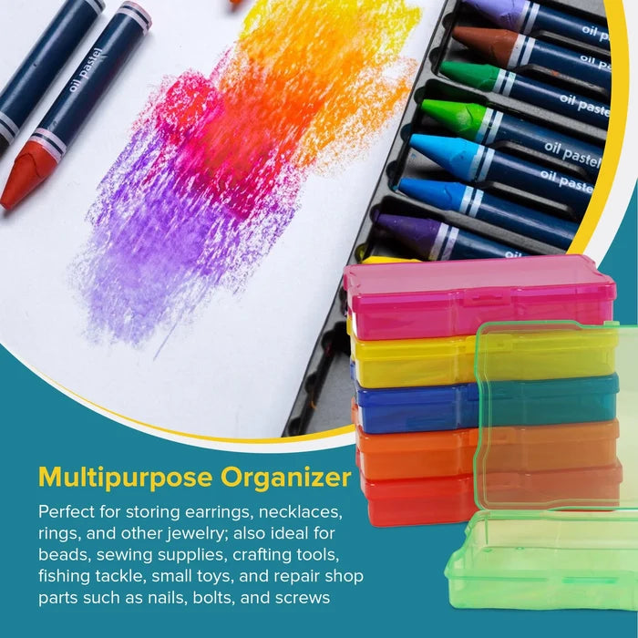 Artist Concepts Craft Storage Containers Art Supplies Stackable Storage Bins, Multicolor, 6 Pack