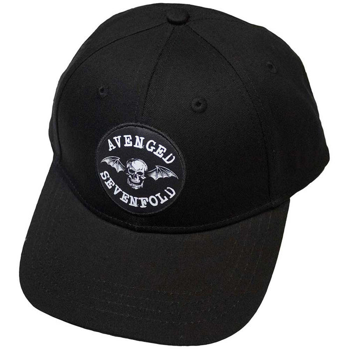 AVENGED SEVENFOLD - DEATHBAT CREST - Baseball Cap Black