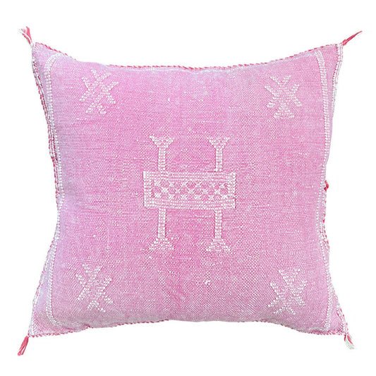 Azalea XIX Moroccan Sabra Cactus Silk Pillow