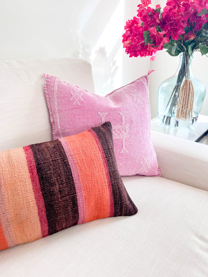Azalea XIX Moroccan Sabra Cactus Silk Pillow