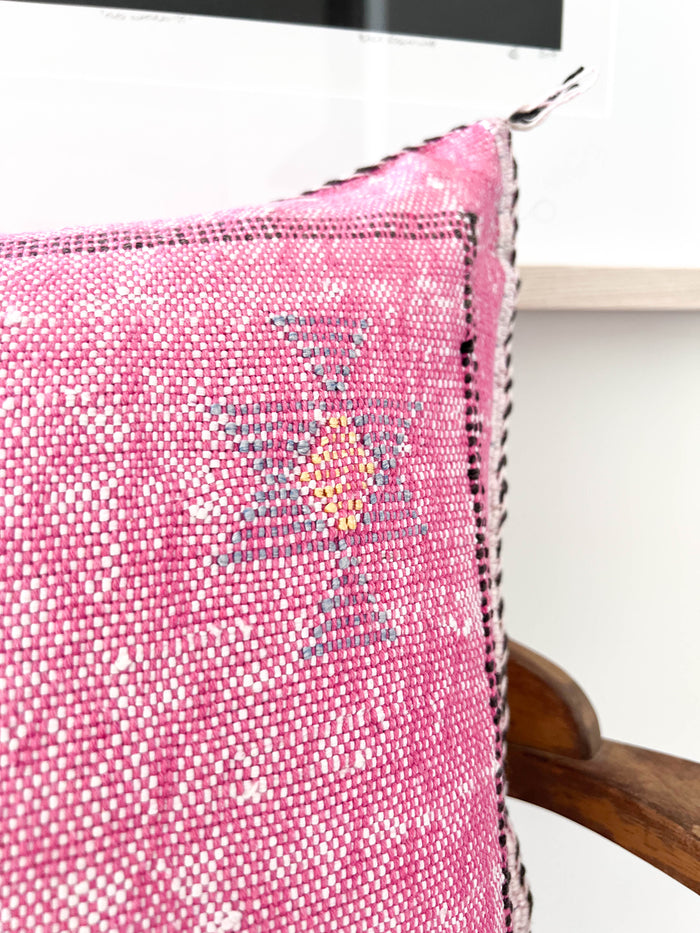 Azalea XXIV Moroccan Sabra Cactus Silk Pillow