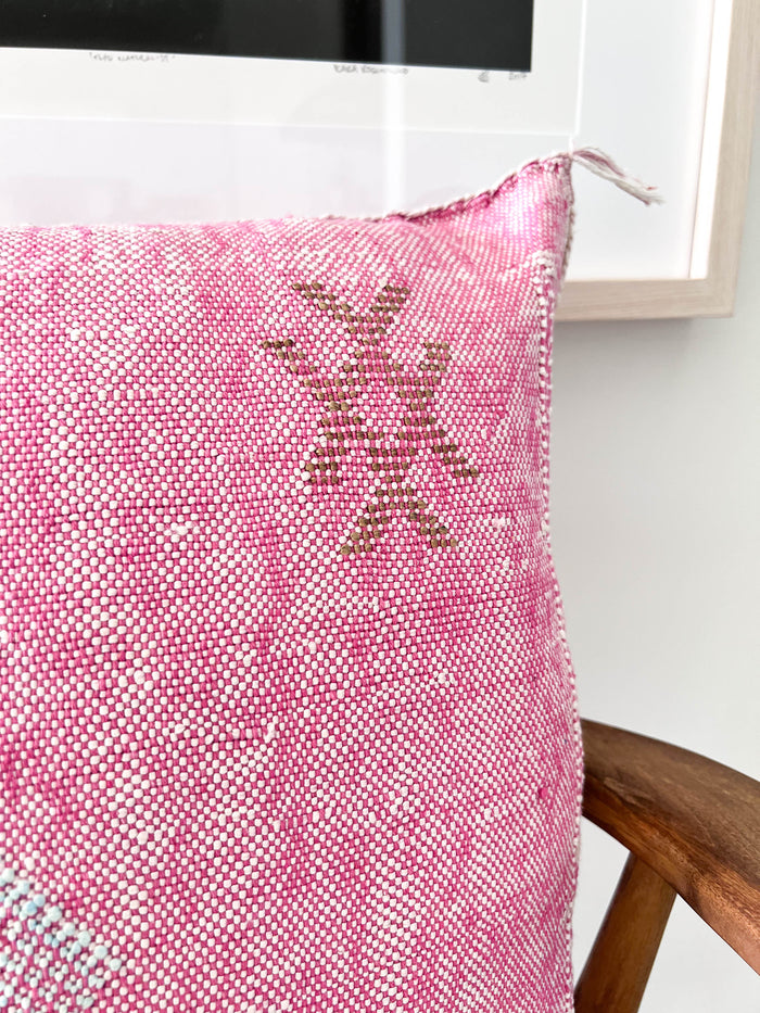 Azalea XXIX Moroccan Sabra Cactus Silk Pillow