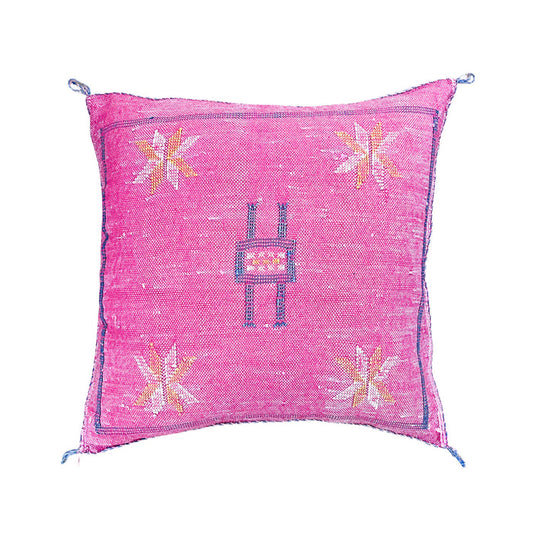 Azalea XXV Moroccan Sabra Cactus Silk Pillow