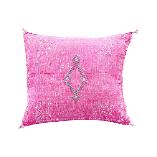 Azalea XXVII Moroccan Sabra Cactus Silk Pillow