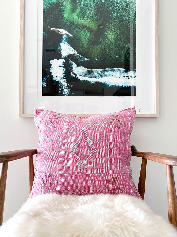Azalea XXVIII Moroccan Sabra Cactus Silk Pillow