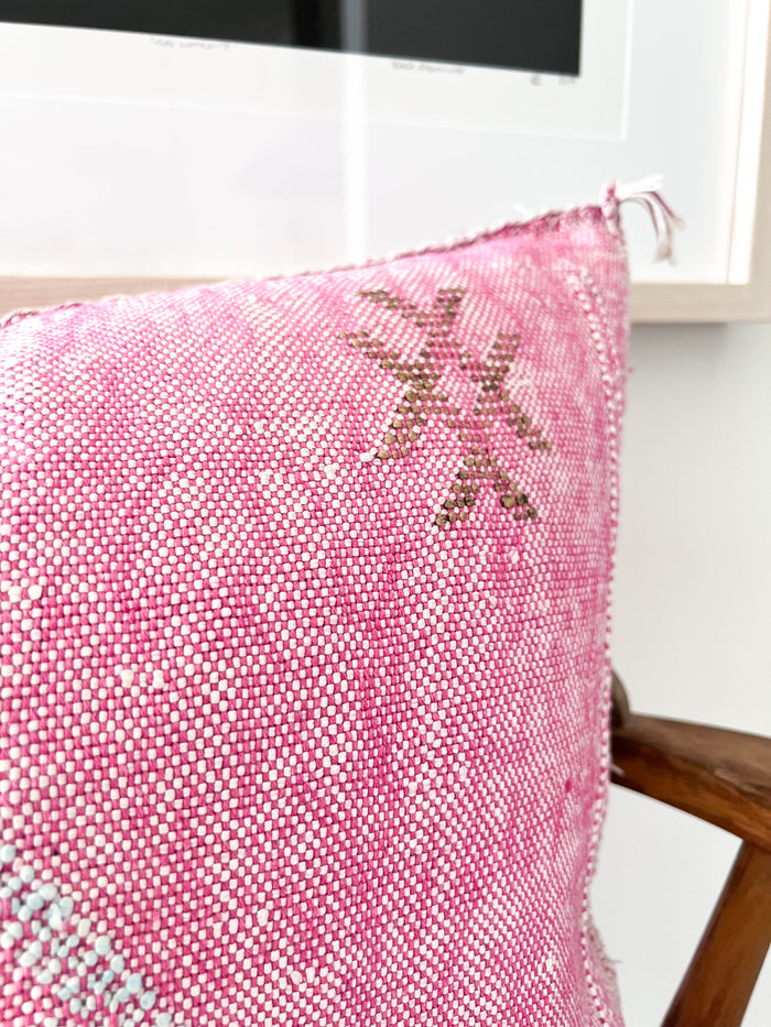 Azalea XXVIII Moroccan Sabra Cactus Silk Pillow