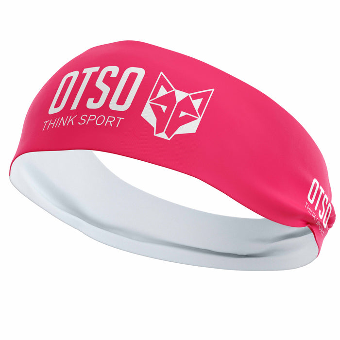 Bandeau - OTSO Sport Fluo Pink / White
