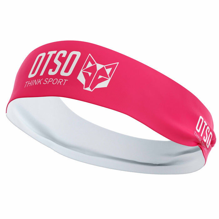 Bandeau - OTSO Sport Fluo Pink / White