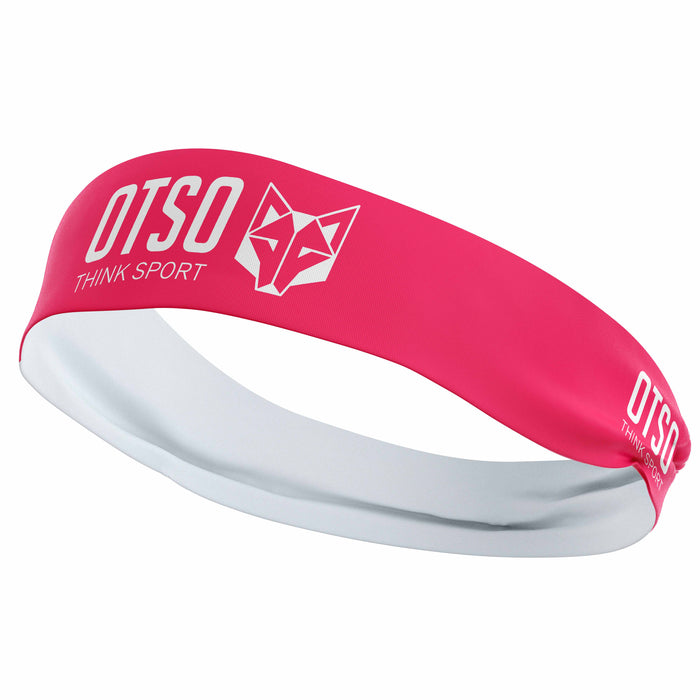 Bandeau - OTSO Sport Fluo Pink / White