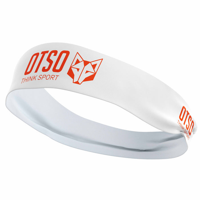 Bandeau - OTSO Sport White / Fluo Orange