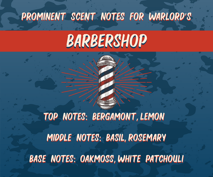 Barbershop Beard, Body, & Hair Wash - Warlord - Men's Grooming Essentials