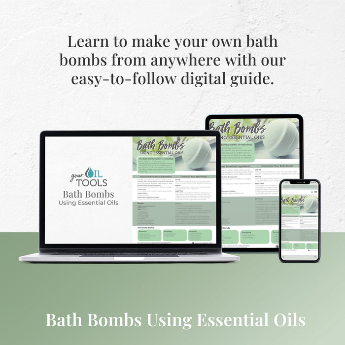 Bath Bomb Recipe Sheet (Digital Download) at Your Oil Tools