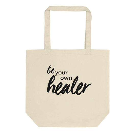 Be Your Own Healer Eco Tote Bag at Your Oil Tools