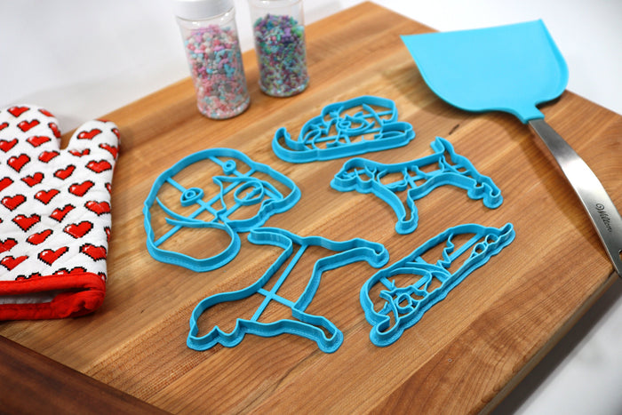 Beagle Cookie Cutters - Beagle Stack, Beagle Outline, Beagle Face, Beagle Scratch, Beagle Nap - Gift For Beagle Owner