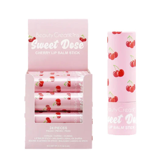 Beauty Creations - Sweet Dose Cherry Lip Balm Stick Display Set