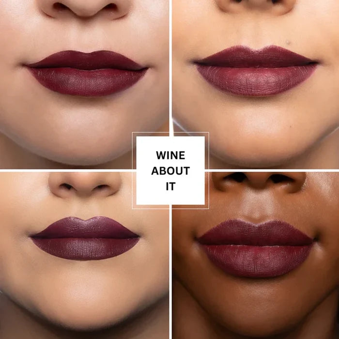 Beauty Creations Wooden Lip Pencil (Wine) 6pc Set