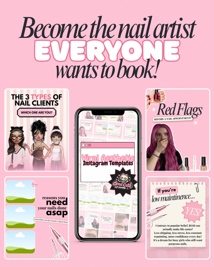 Become the nail tech EVERYONE wants to book!