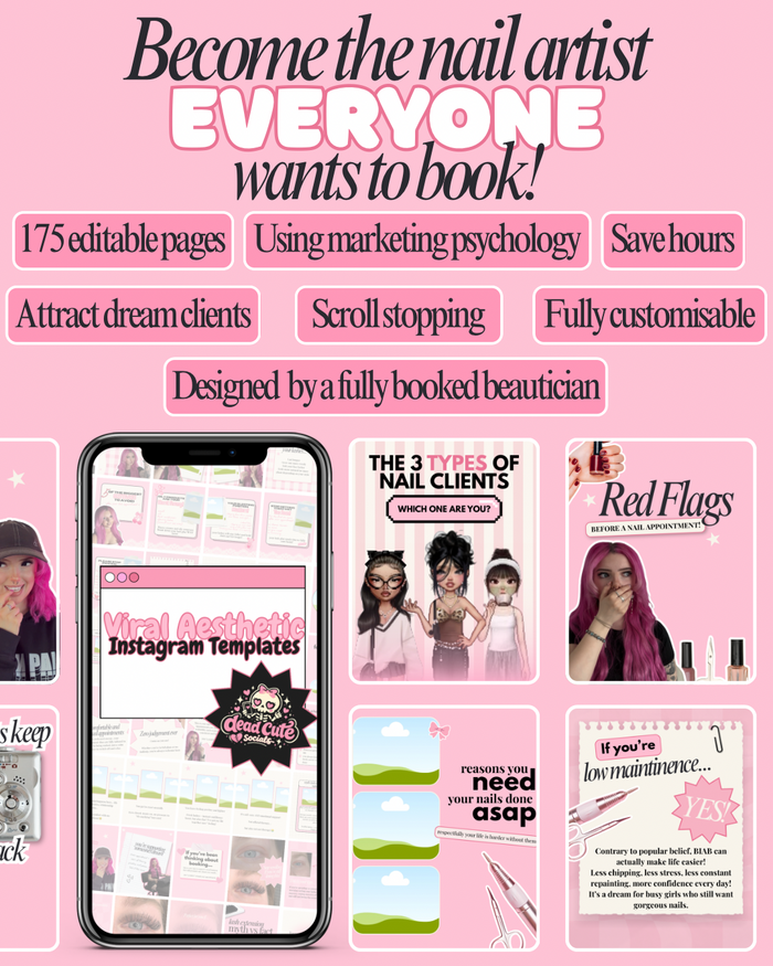 Become the nail tech EVERYONE wants to book!