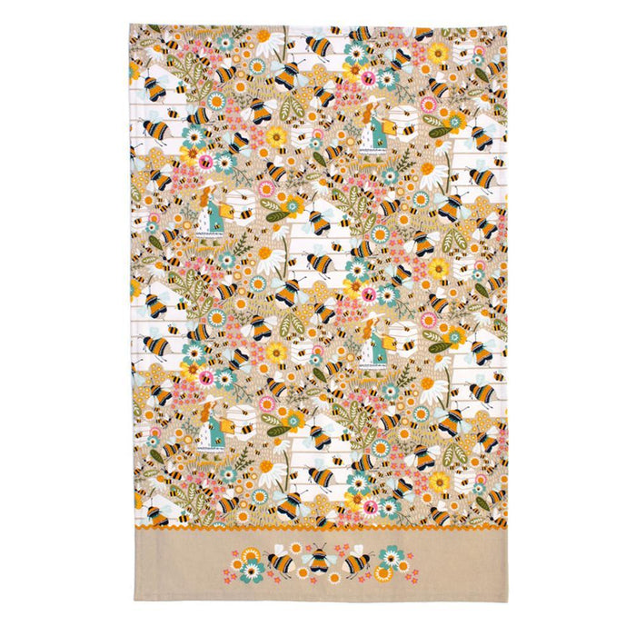 Bee Keeper Tea Towel