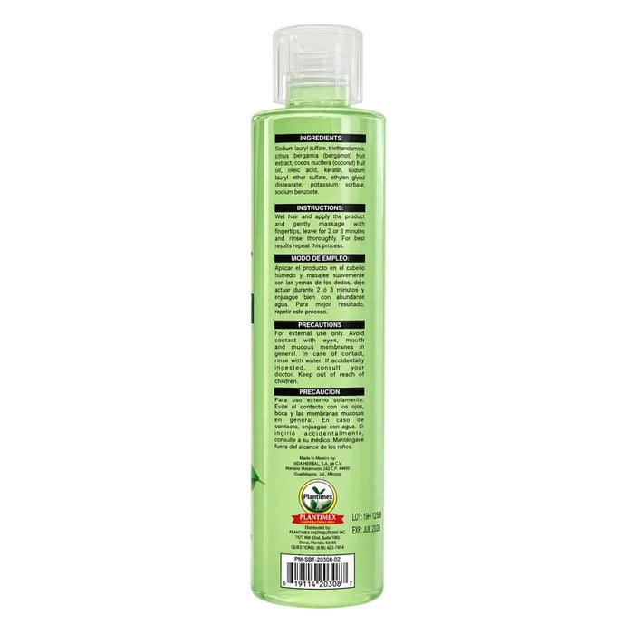 Bergamot & Keratin Hair Care Shampoo - Pack of 6 (16.23 fl oz / 480 ml Each) | Revitalizing & Strengthening Citrus Shampoo