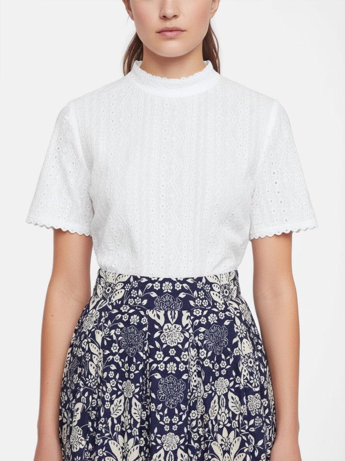 Berwin Traditional Skirt, Navy
