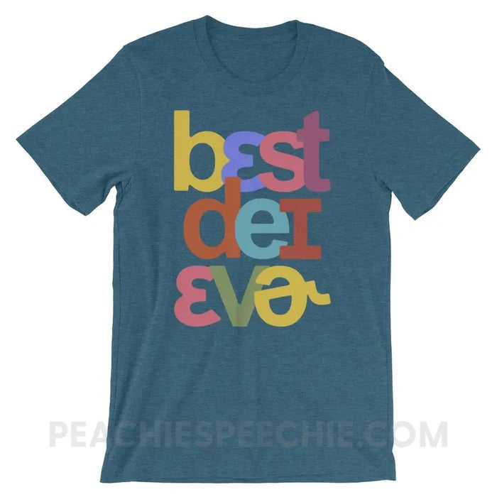 Heather Deep Teal / S