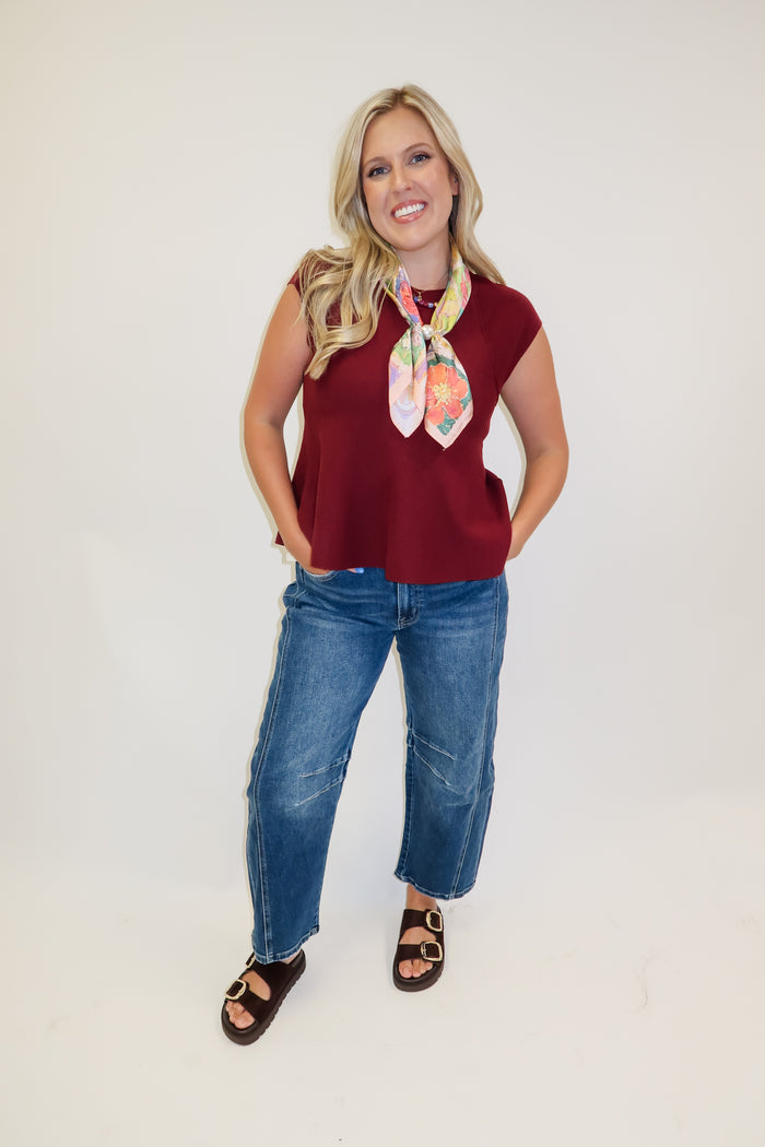 Better Together Sleeveless Knit Swing Top - The Pink Tulip Clothing