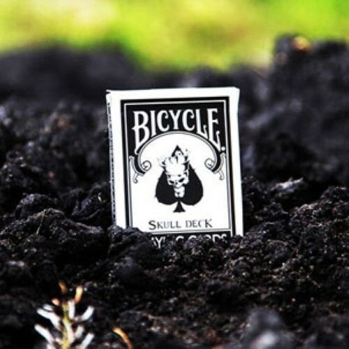 Bicycle Skull Deck - Skull Deck Regulation Playing Cards in Bicycle Card Stock- Includes 4 Bonus Cards!