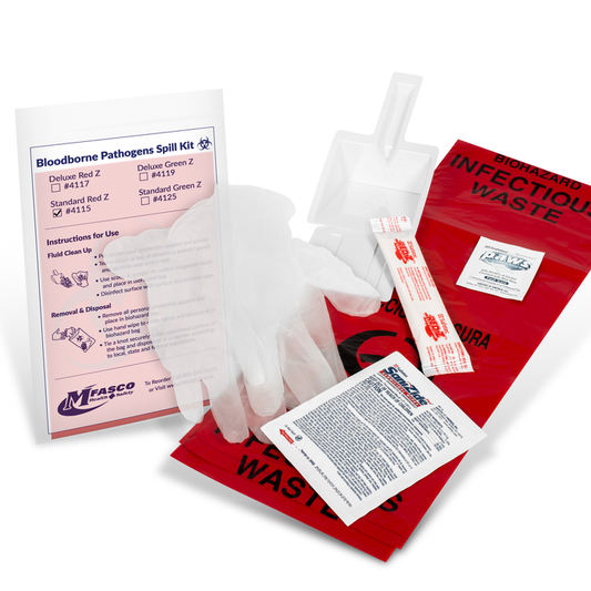 Biohazard Fluid Clean Up Kit W/Red Z