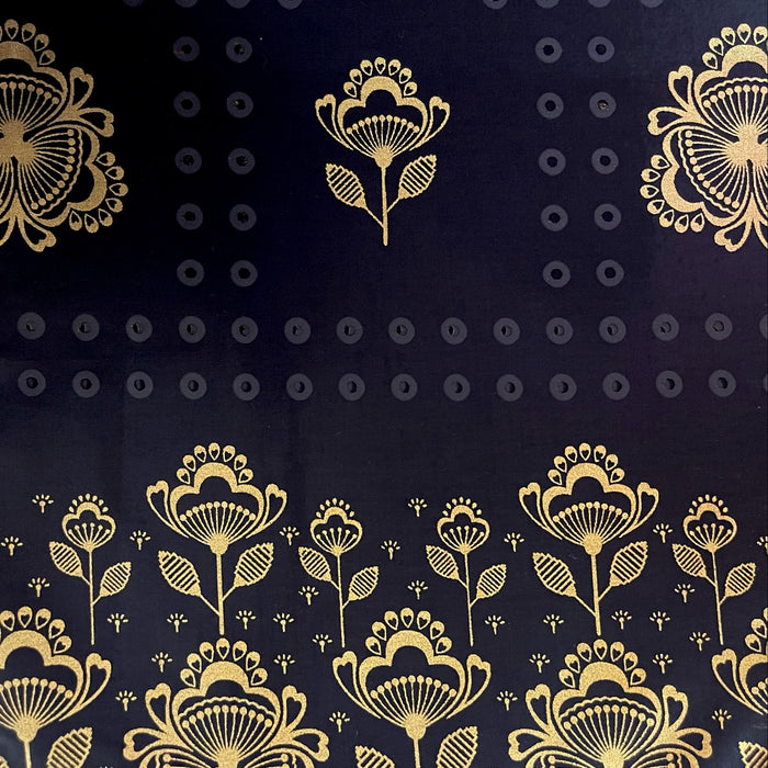 Black & Gold: Flowers - Placemats