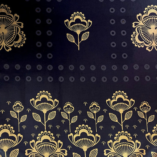 Black & Gold: Flowers - Placemats
