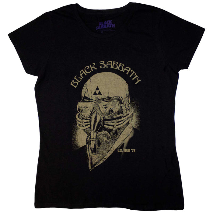 BLACK SABBATH - US TOUR 1978 AVENGERS - T-Shirt Black