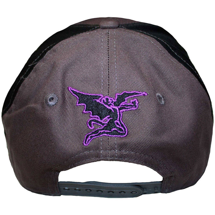 BLACK SABBATH - WAVY LOGO - Baseball Cap Black, Grey (2-Tone)
