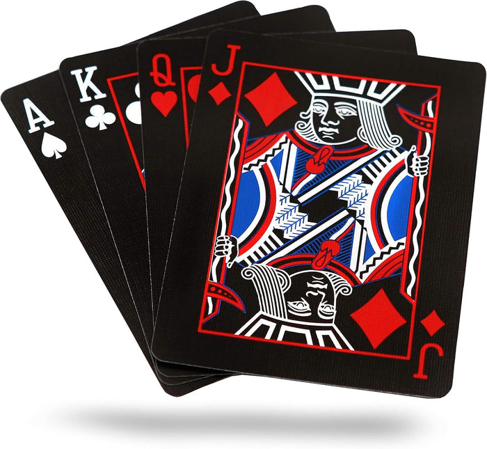 Black Spider Deck in Bicycle Card Stock - Black Spider Bicycle Playing Cards