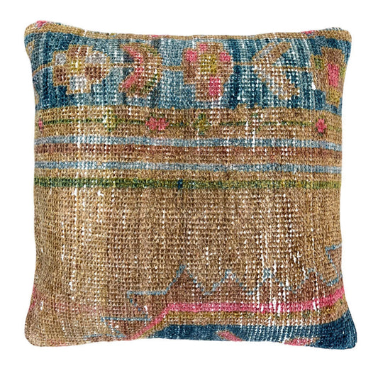 Blossom II Vintage Oushak Pillow (16x16)