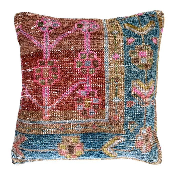 Blossom Vintage Oushak Pillow (16x16)