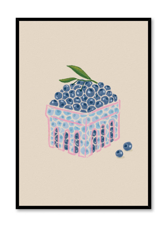 Blueberry Basket, Poster