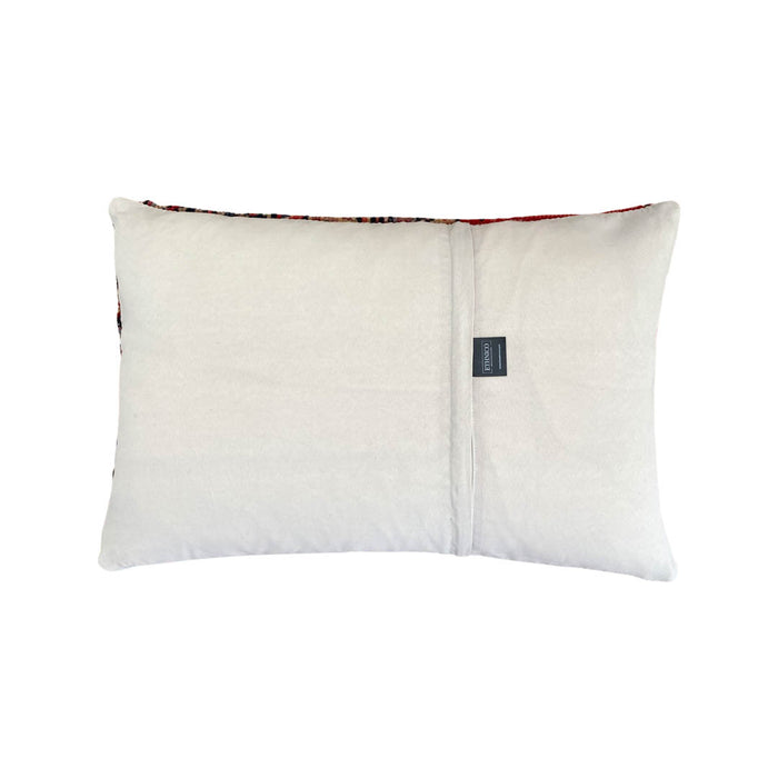 Handmade traditional Turkish oushak pillow cover made with vintage rugs 16x24 scandanavian eclectic boho decor