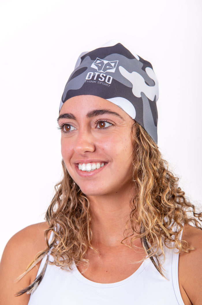 Bonnet - Camo Grey