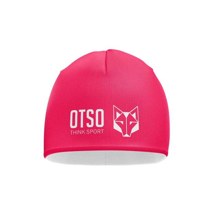 Bonnet - Fluo Pink & White