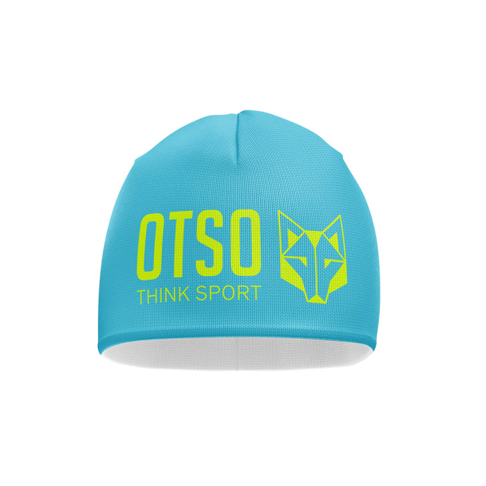 Bonnet - Light Blue & Fluo Yellow