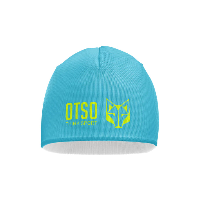 Bonnet - Light Blue & Fluo Yellow
