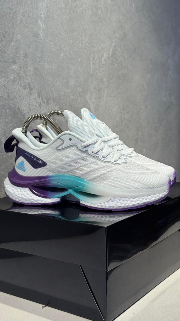 ADIDAS BOOST BLANCO MORADO