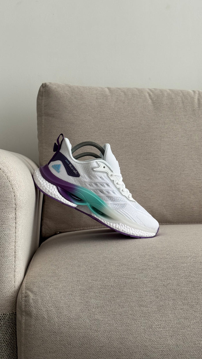 ADIDAS BOOST BLANCO MORADO