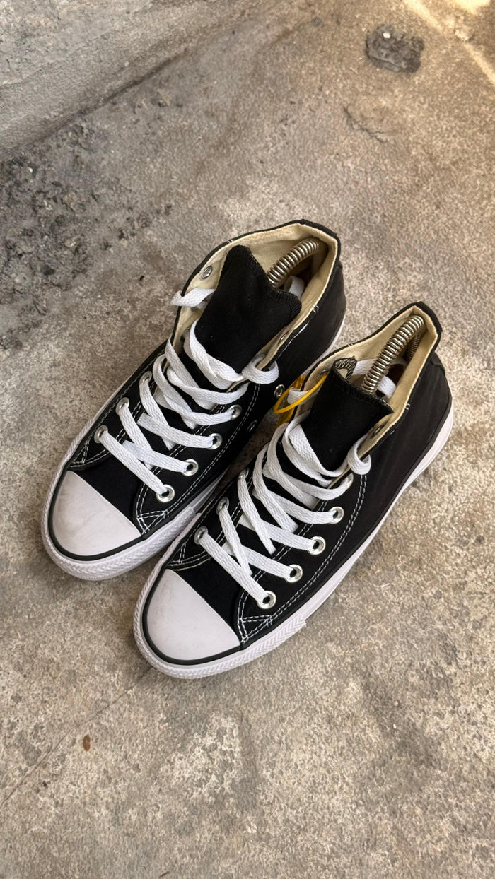 BOTA CONVERSE CLASICA NEGRO BLANCO PROMO