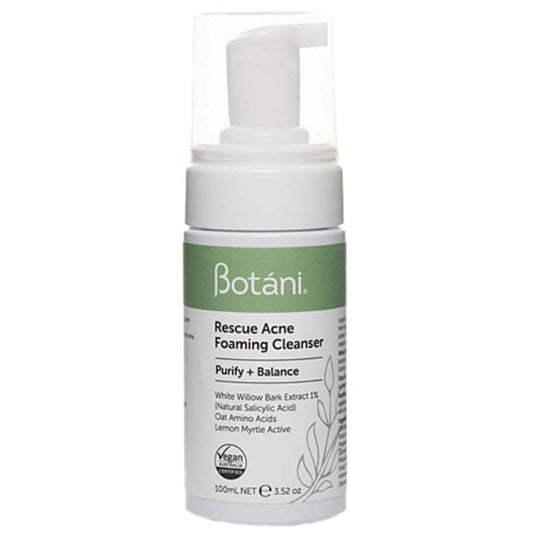 Botani Rescue Acne Foaming Cleanser (Purify + Balance) - 100ml - L'Organic